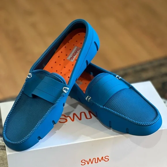 Swims stride single band keeper SWIMS Stride Single Band Keeper Loafer in Orange & White  main image 3